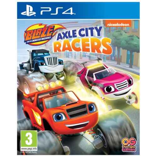 Blaze and the Monster Machines-Axle city racers PS4