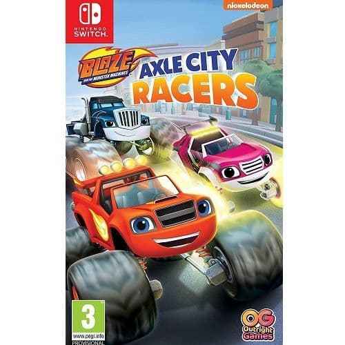 Blaze and the Monster Machines Axle city racers SWITCH