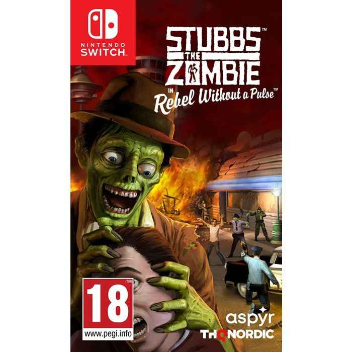 Stubbs the Zombie in Rebel Without a Pulse Switch