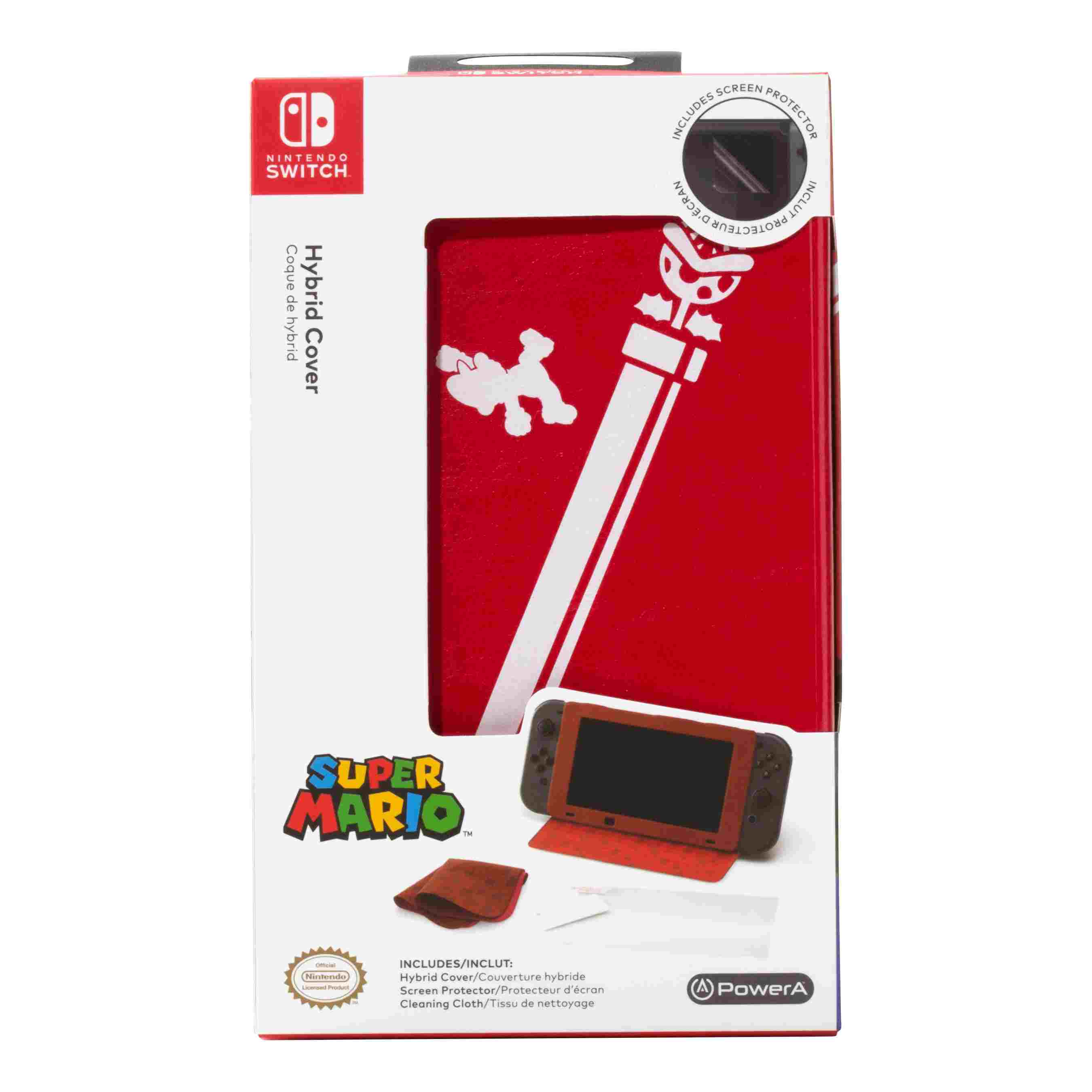 PowerA Hybrid Cover/Travel Case for Nintendo Switch – Super Mario