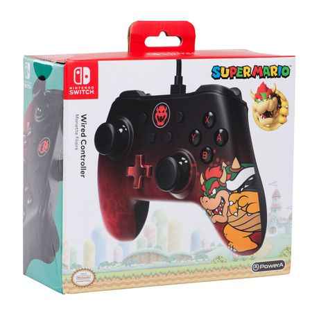 Wired Controller for Nintendo Switch Bowser