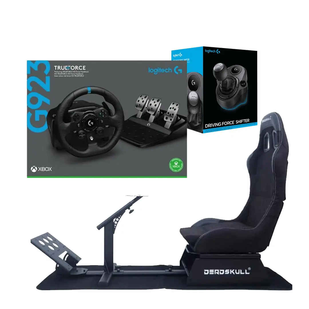 Logitech, Logitech G923 Racing Wheel and Pedals Xbox & PC, Xbox One