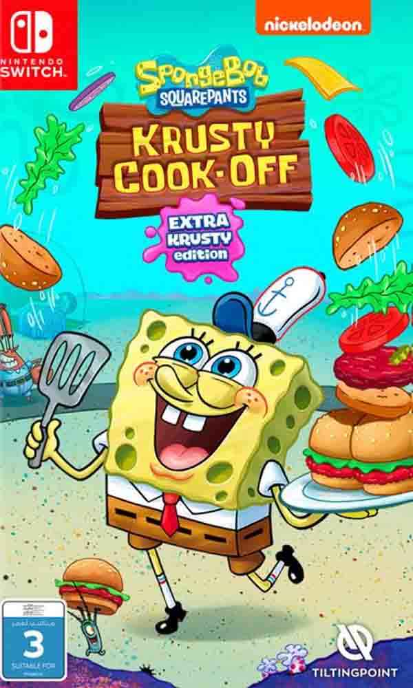 SpongeBob Krusty Cook-Off Extra Krusty Edition Switch