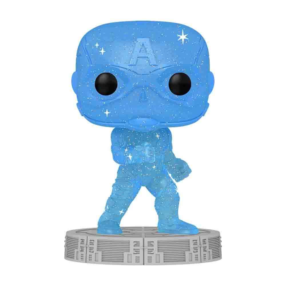 Funko Pop Artist Series: Infinity Saga- Cap America(Bu)