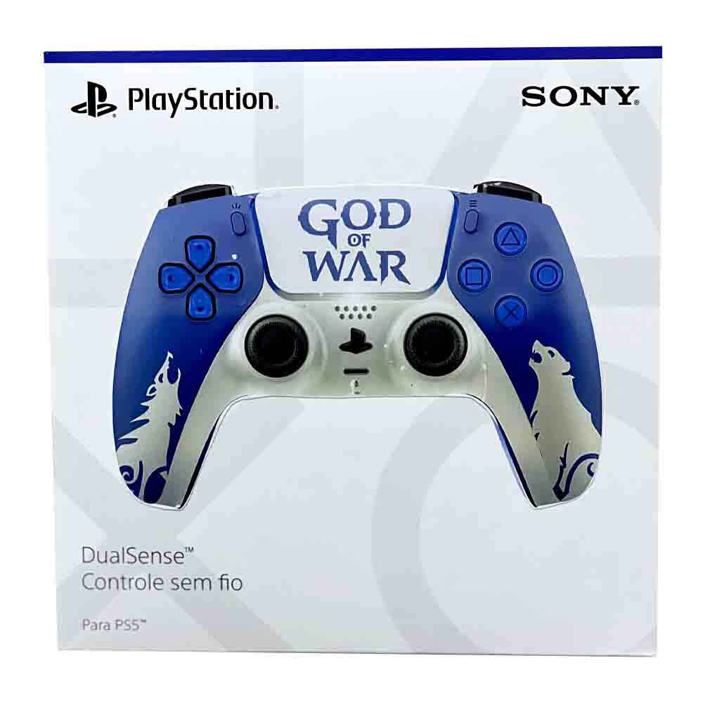 Customized PS5 Dual sense Controller Sem Fio (God of war)