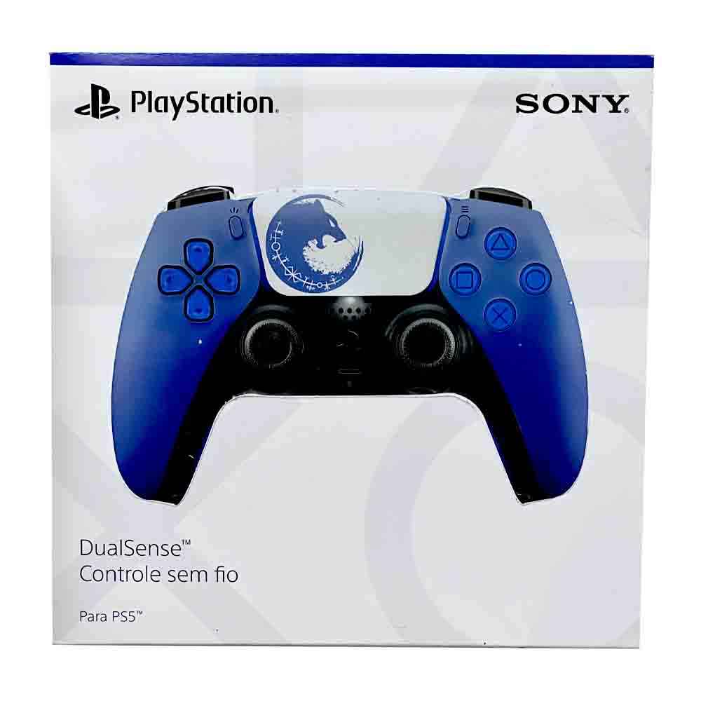 Customized PS5 Dual sense Controller Sem Fio Blue