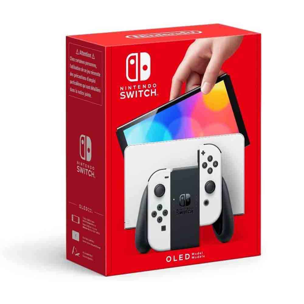 Nintendo Switch (OLED Model) White set