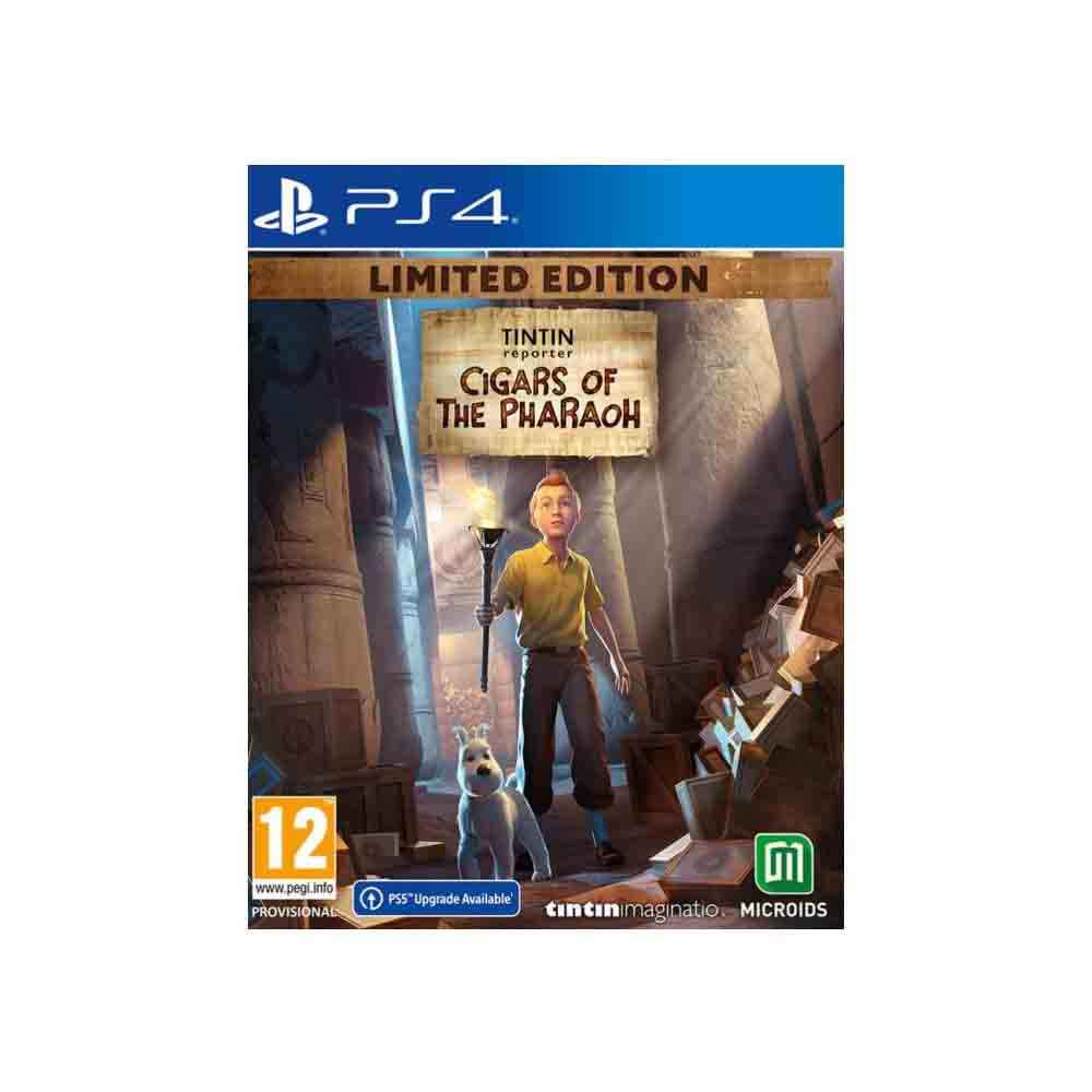 Tintin Reporter The Cigars Of The Pharaoh Limited Edition PS4