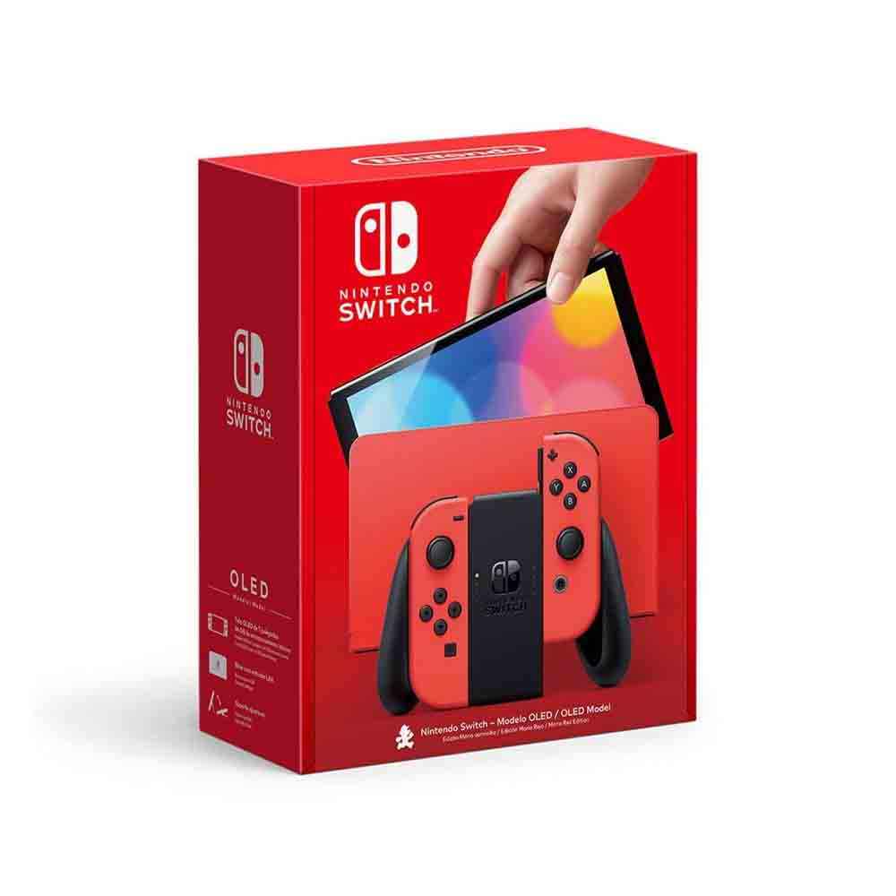 Nintendo Switch OLED Mario Red Edition Console