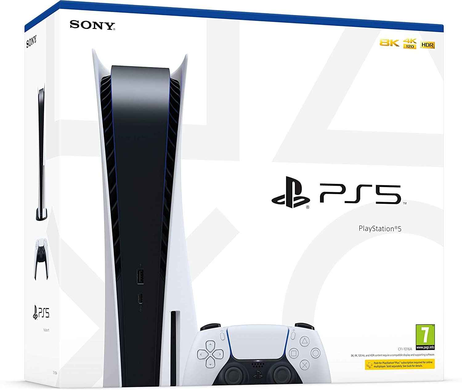 PS5 Console Disc UAE (PlayStation 5) 1 Year Warranty