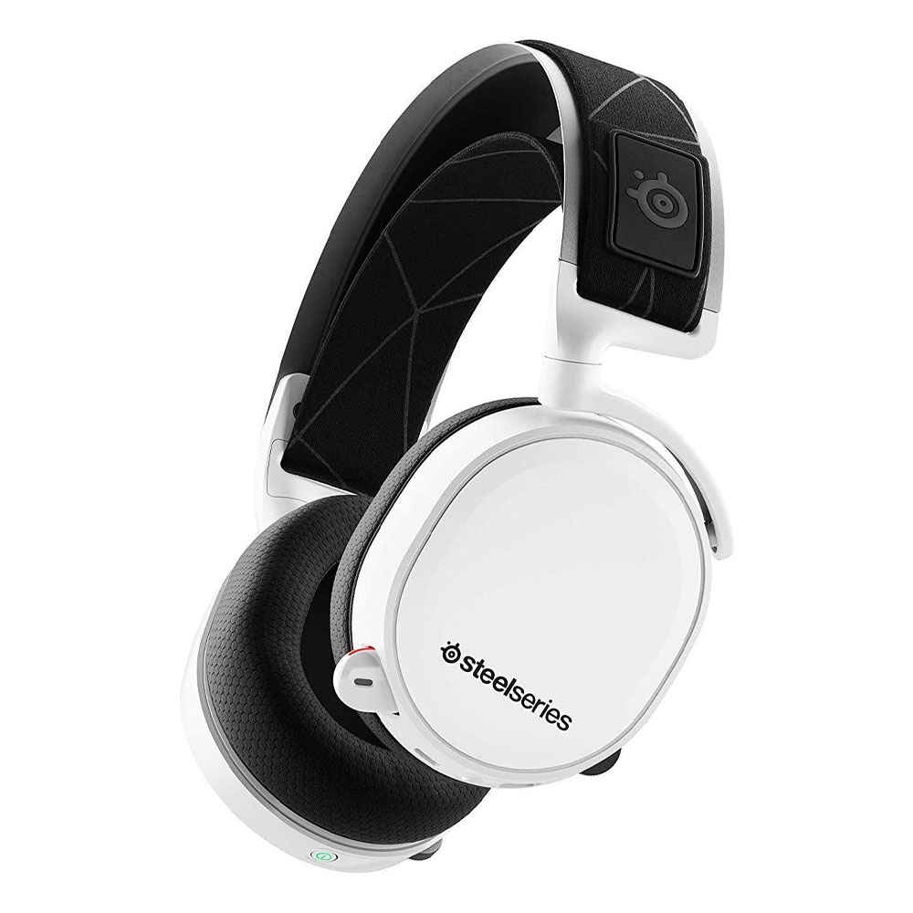 SteelSeries Arctis 7 (2019 Edition) Lossless Wireless Gaming Headset - White