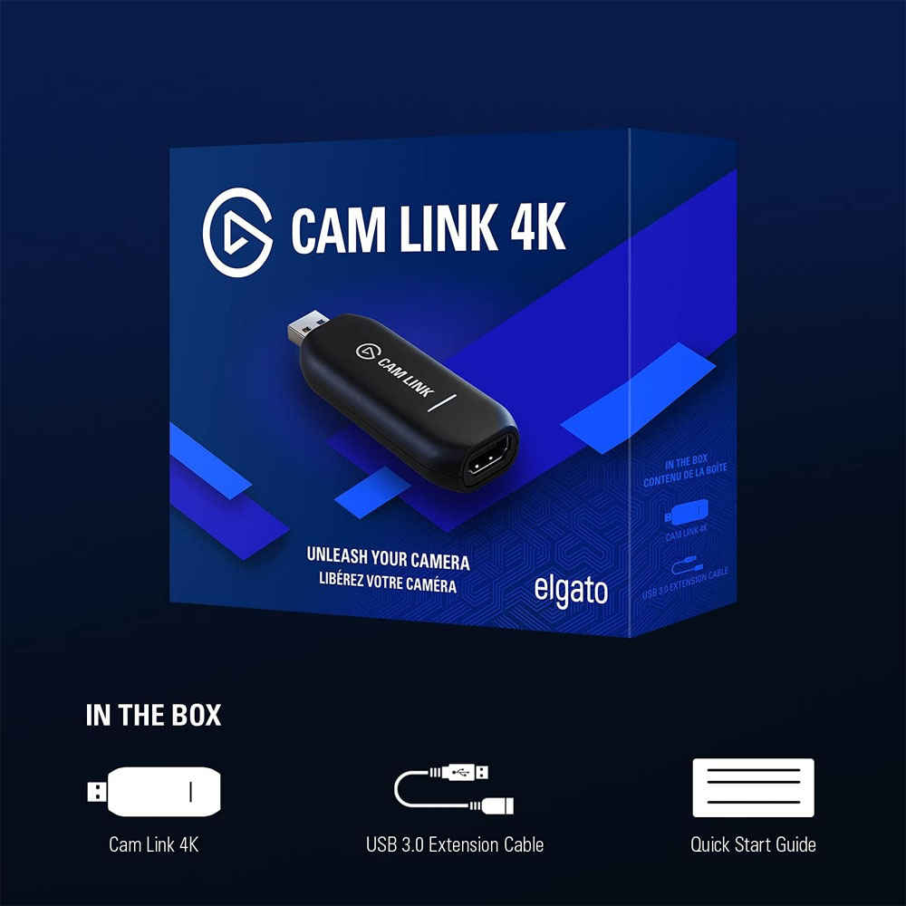 Elgato Cam Link 4K Record Or Stream Capture Device | 10GAM9901