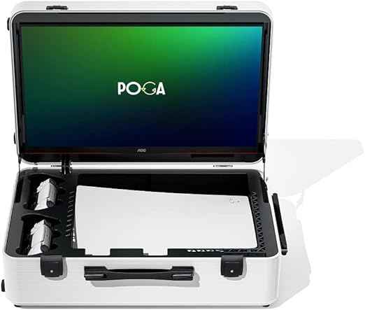 Indigaming POGA Lux White 24" Portable Monitor For PS5