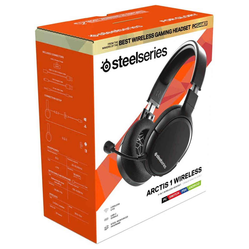 SteelSeries Arctis 1 Wireless 3.5mm Gaming Headset - Black