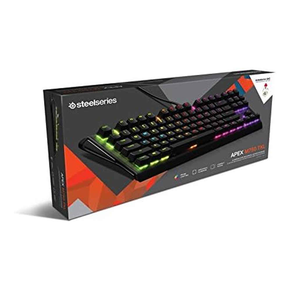 SteelSeries Apex M750 TKL RGB Tenkeyless Mechanical Gaming Keyboard