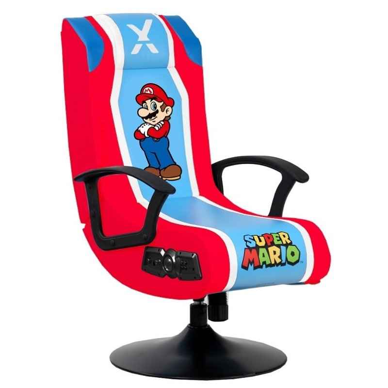 XRocker Nintendo Mario Pedestal Gaming Chair