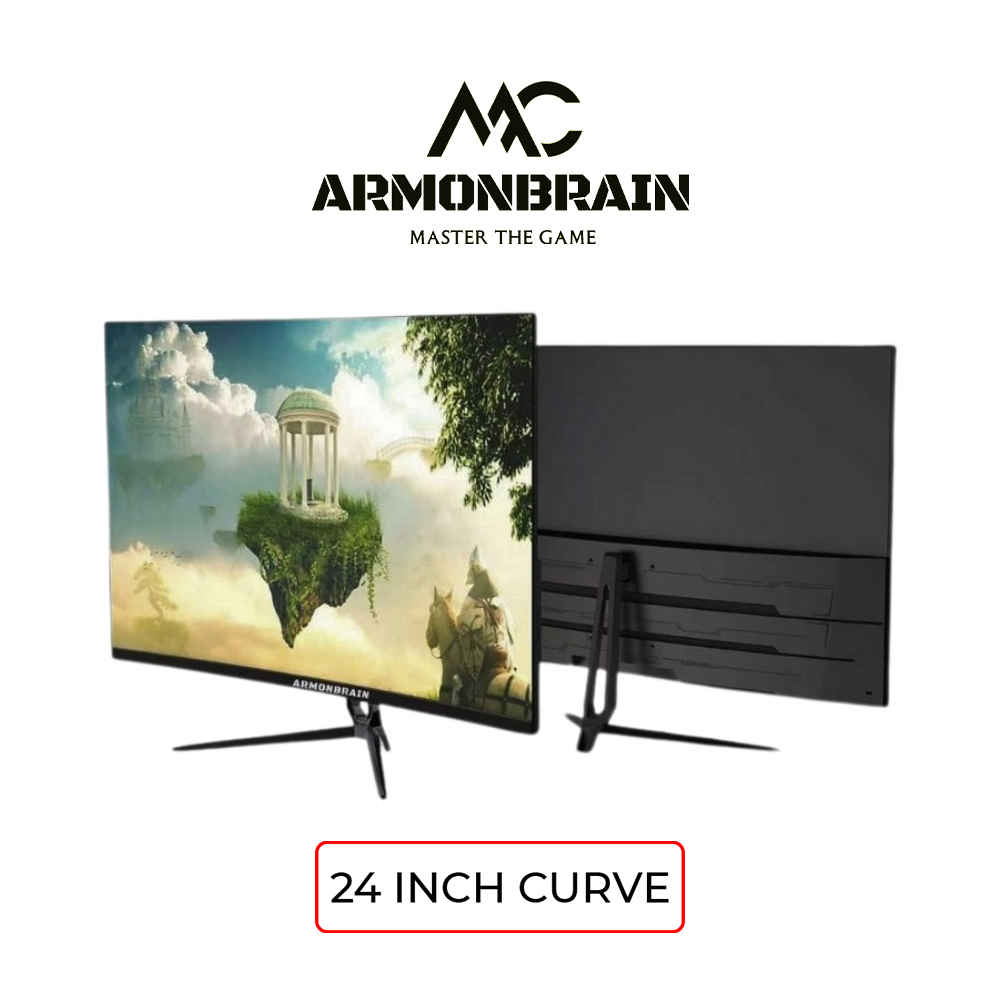 Armonbrain Gaming Monitor 24 inch Curve - 180 Hz - FULL HD - OLED Display
