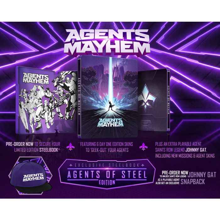 Agents of Mayhem Steelbook Edition PS4