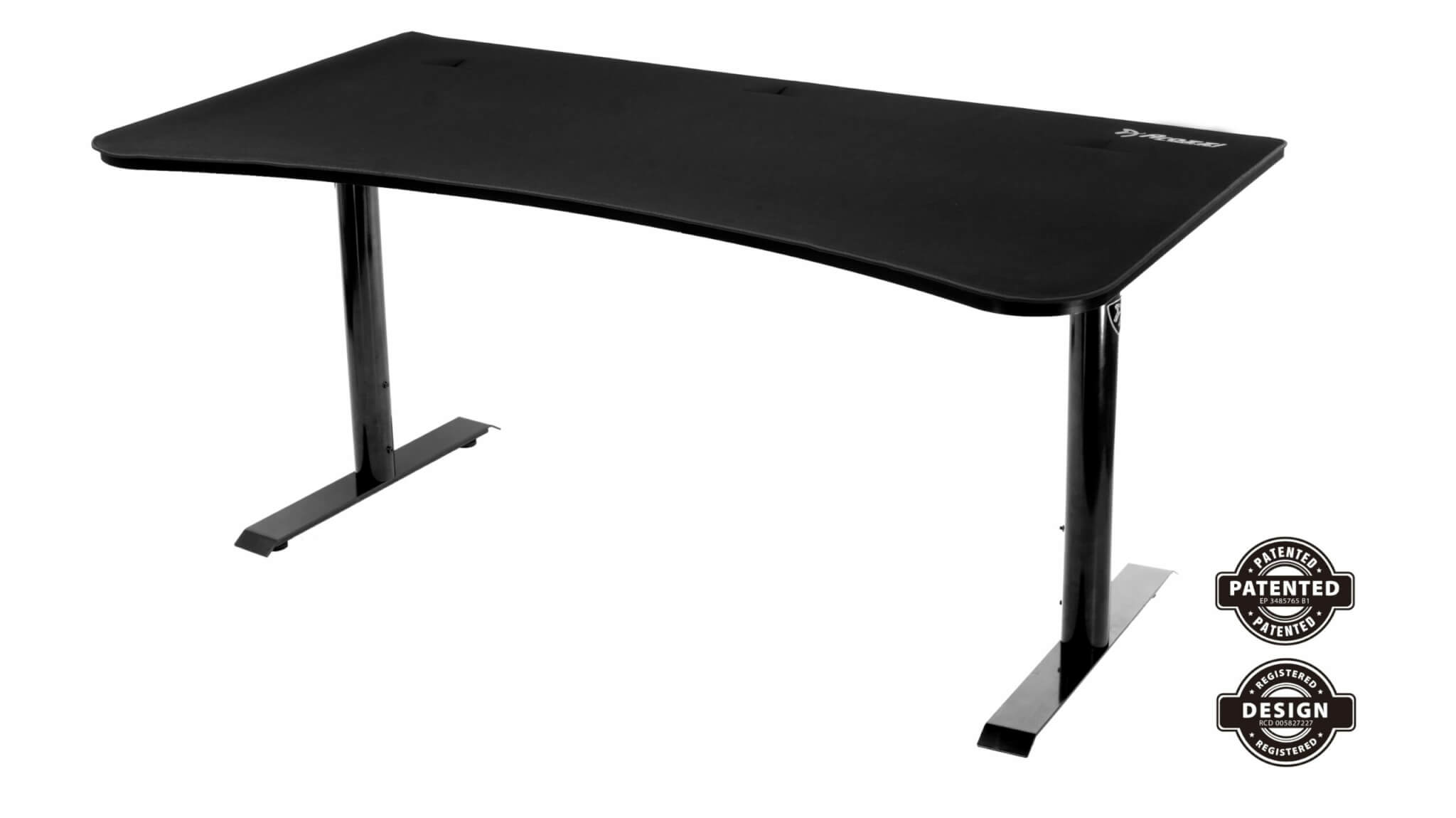 Arozzi Arena Gaming Desk - Pure Black