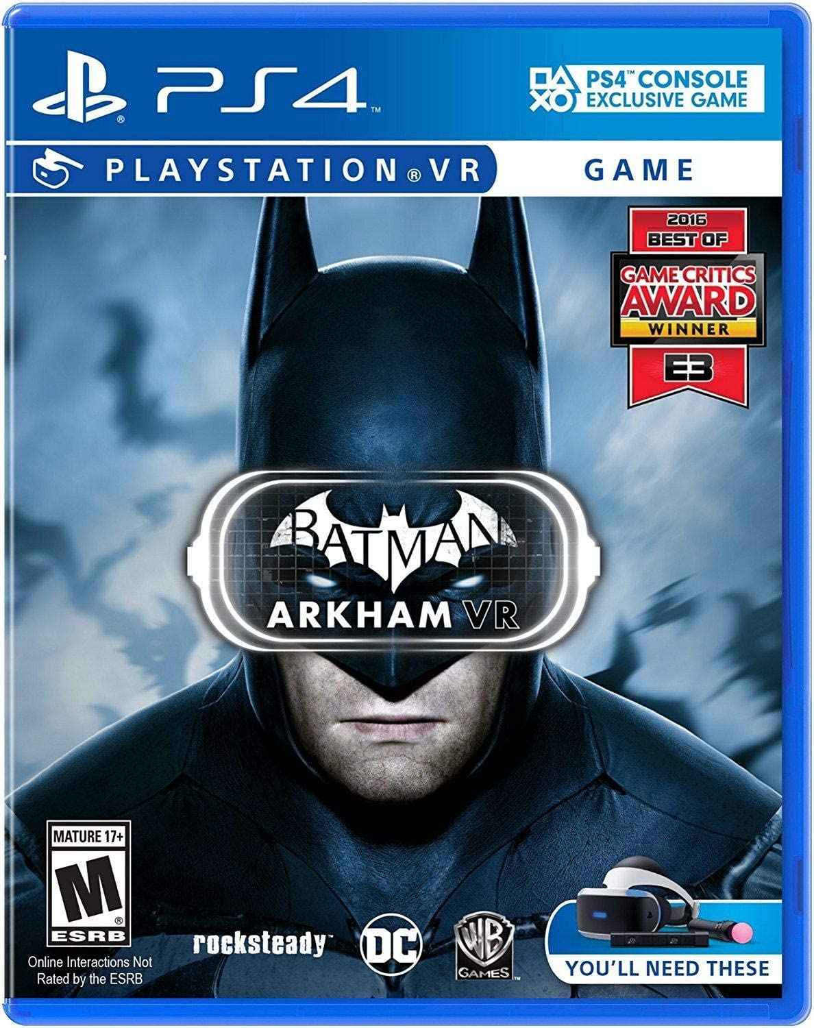 Batman Arkham VR PS4 by Warner Bros. Interactive