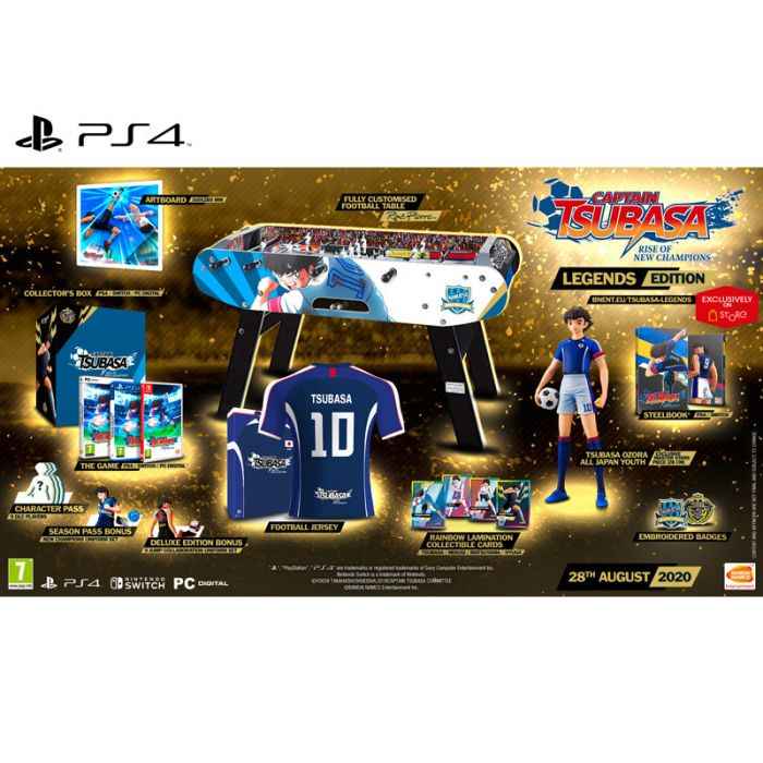 Captain Tsubasa Rise of New Champions Legends Edition PS4