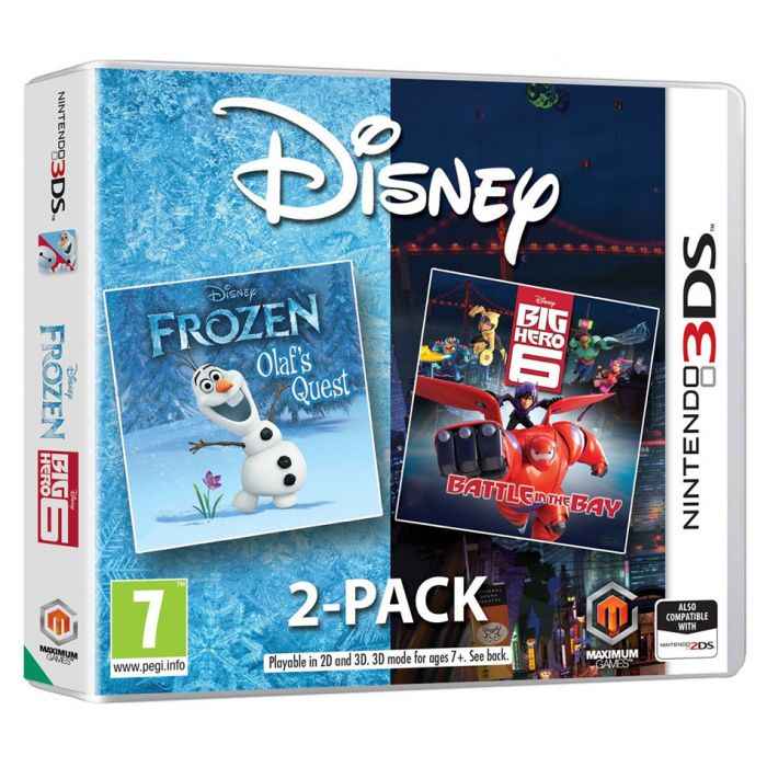 Disney Frozen Big Hero 6 Double Pack 3DS