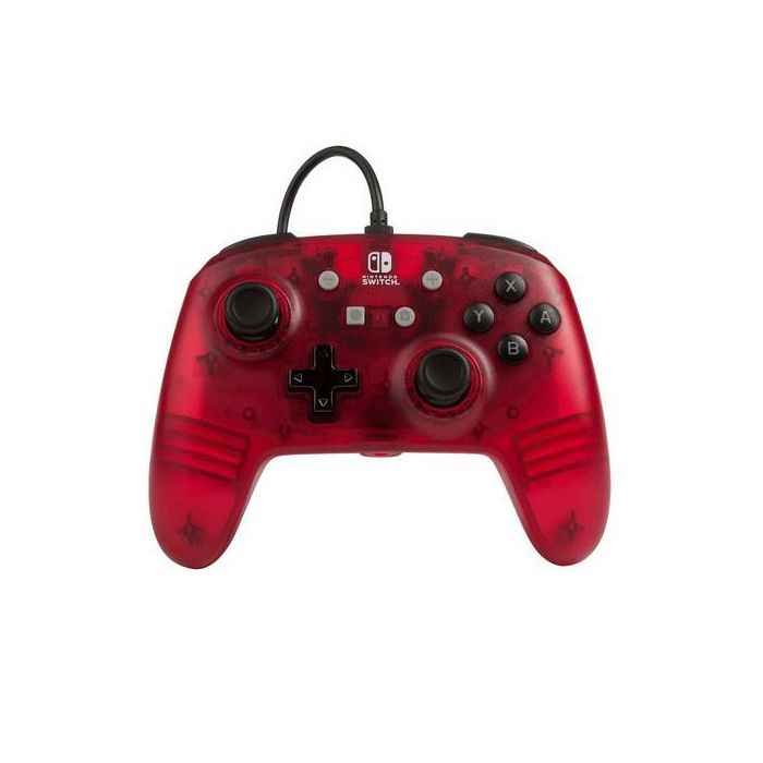 Enhanced Wired Controller For Nintendo Switch - Red Frost