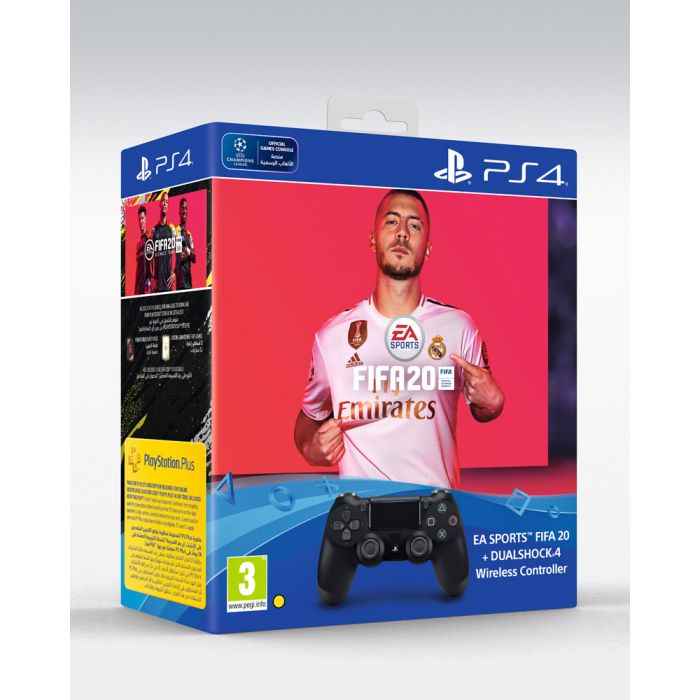 FIFA 20 with Dualshock 4 Controller PS4