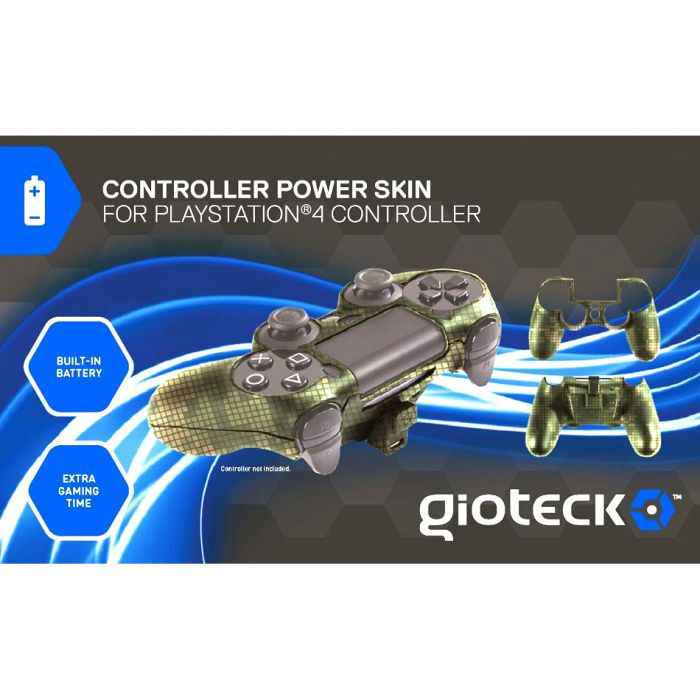 Gioteck Camo Controller Power Skin PS4