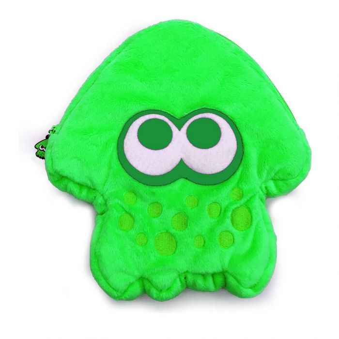 HORI Splatoon 2 Squid Plush Pouch Switch