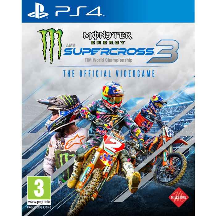 Monster Energy Supercross 3 PS4