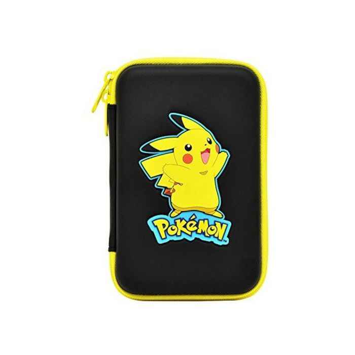 Nintendo 3DS XL Pikachu Hard Pouch Black