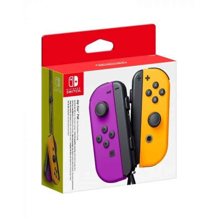 Nintendo Switch Joy-Con Controller Pair - Neon PurpleOrange