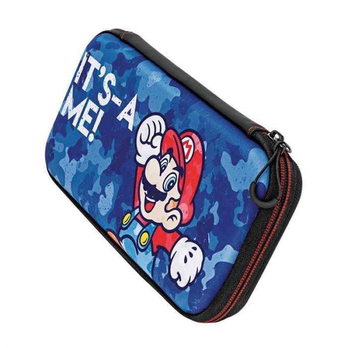 Nintendo Switch Slim Travel Case Mario Camo Edition