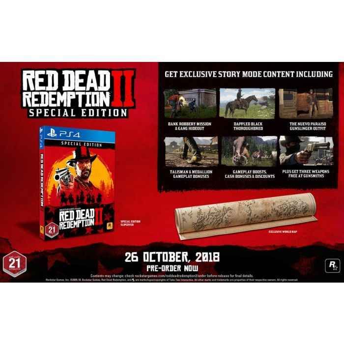 Gamkart - Red Dead Redemption 2 Special Edition PS4