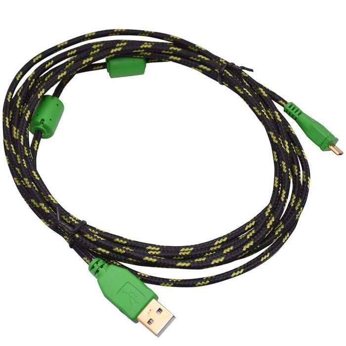 SCUF Charging Cable - Green for PS4 & Xbox One