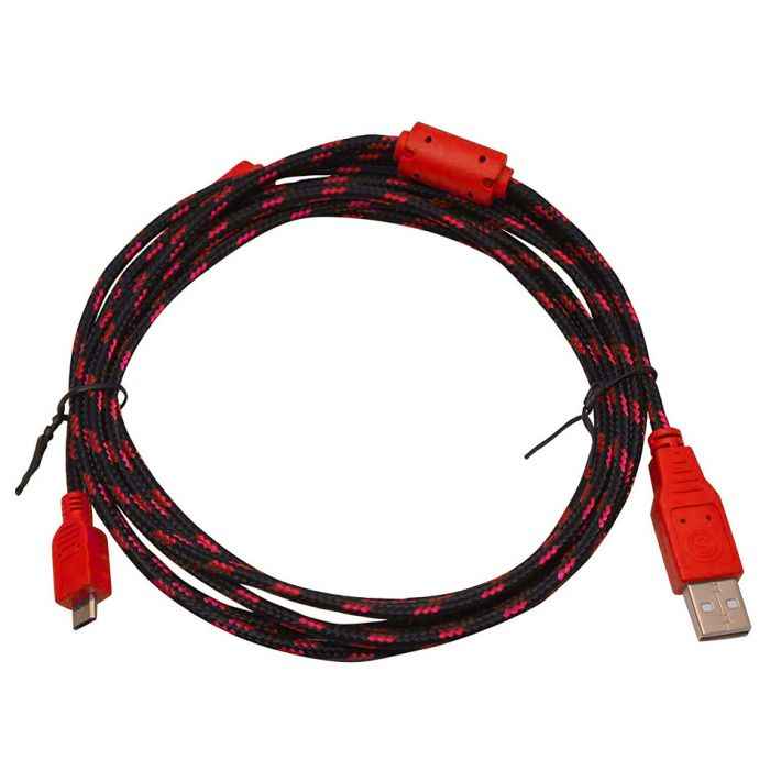 SCUF Charging Cable - Red for PS4 & Xbox One