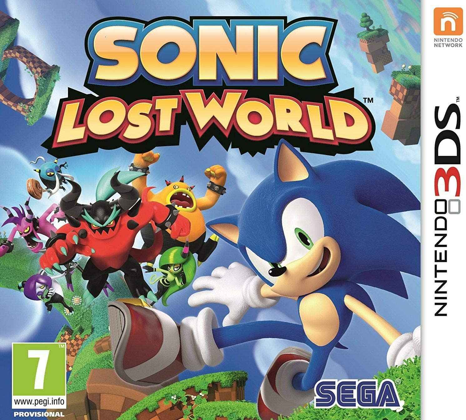 Sonic Lost World Nintendo 3DS