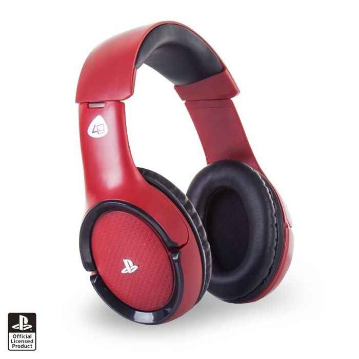 Wireless Stereo Gaming Headset Red PRO4-100 for PS4