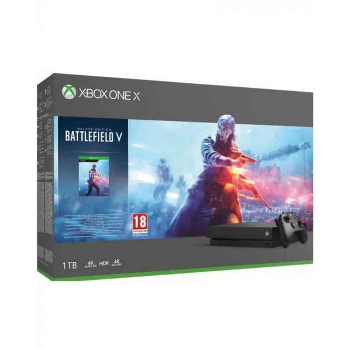 Xbox One X 1TB Battlefield V Bundle
