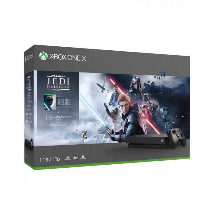 Xbox One X 1TB Star Wars Jedi Fallen Order Bundle