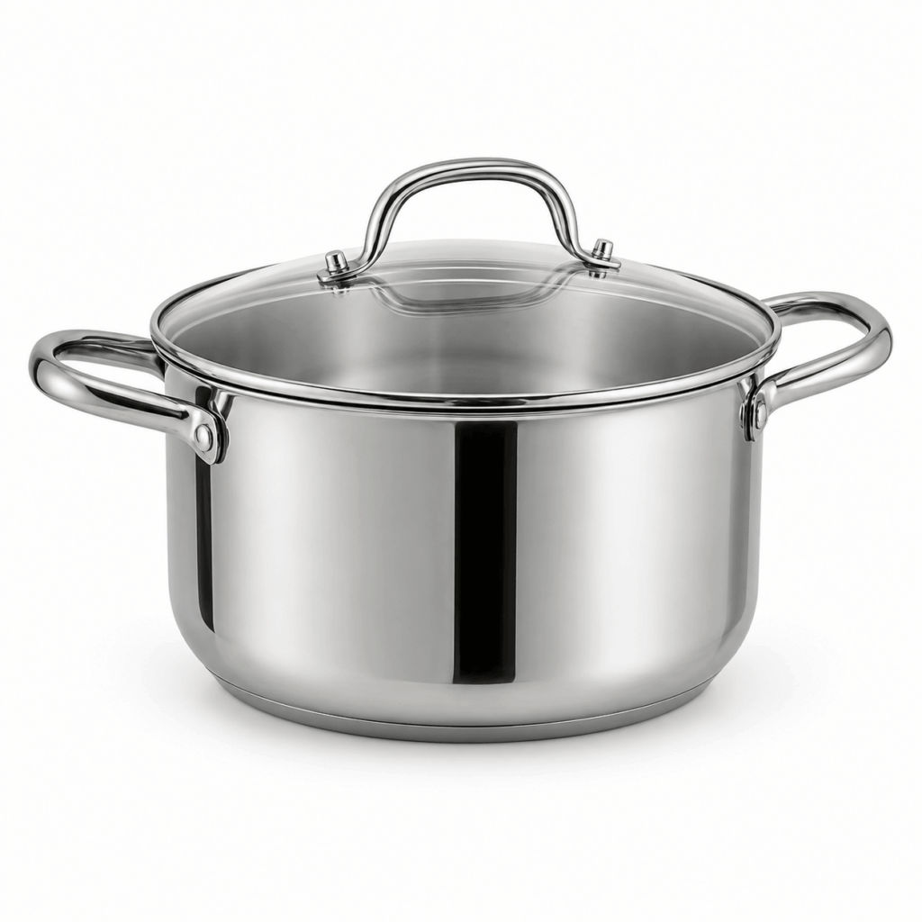 CACEROLA 16x11 ACERO INOX TRIPLE FONDO