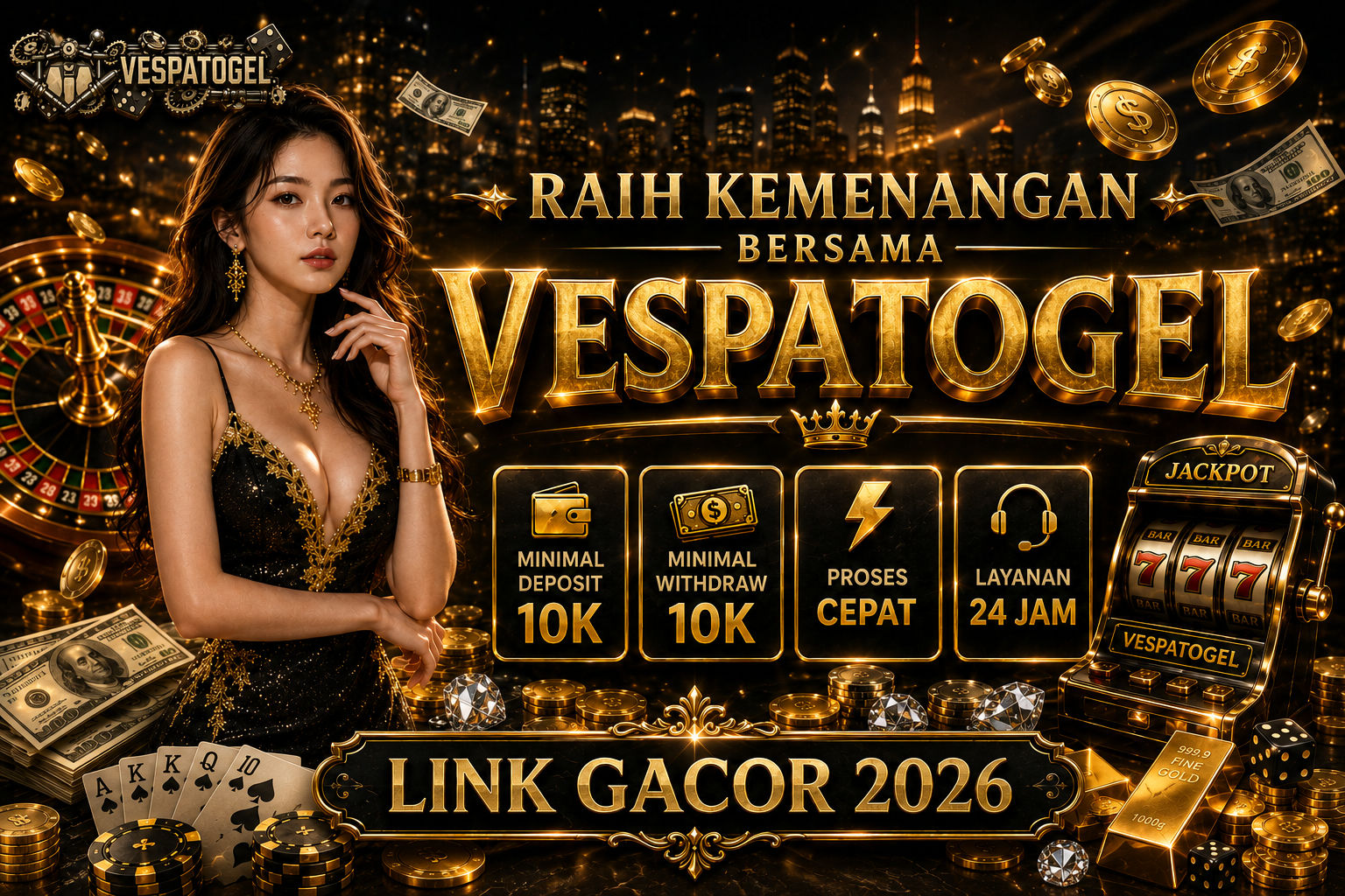 VESPATOGEL | Pusat Bandar Toto Togel & Slot Gacor Nomor #1 Se-Asia 2026