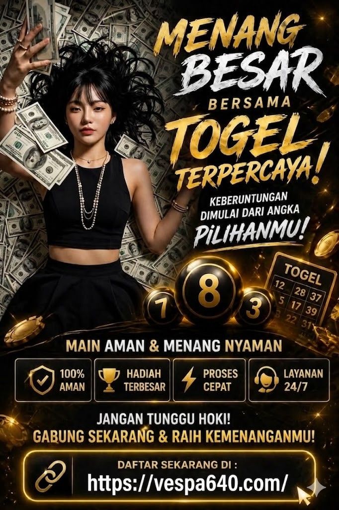 VESPATOGEL 💥 Pusat Toto Togel Online & Slot Terpercaya Dengan Pasaran Terlengkap 2026