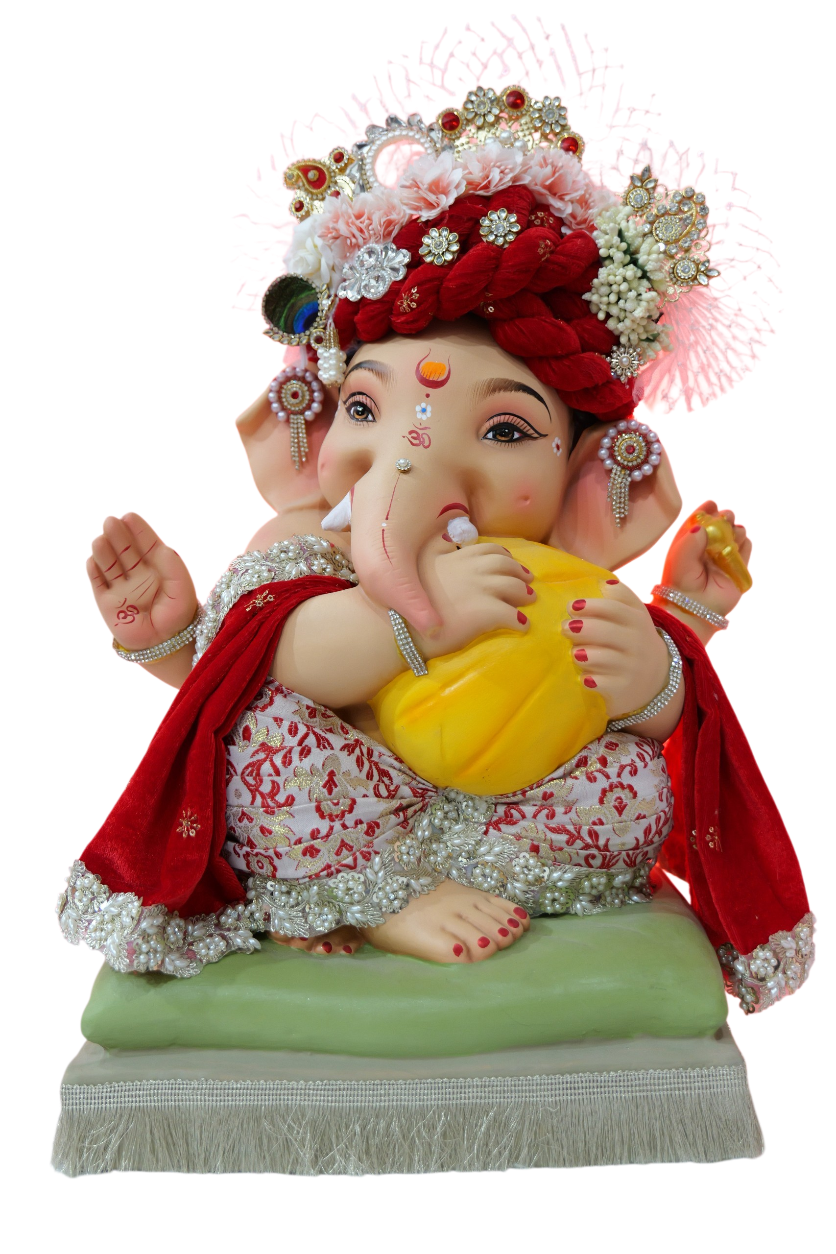 Eco Ganesh Art clay Ganesha idol