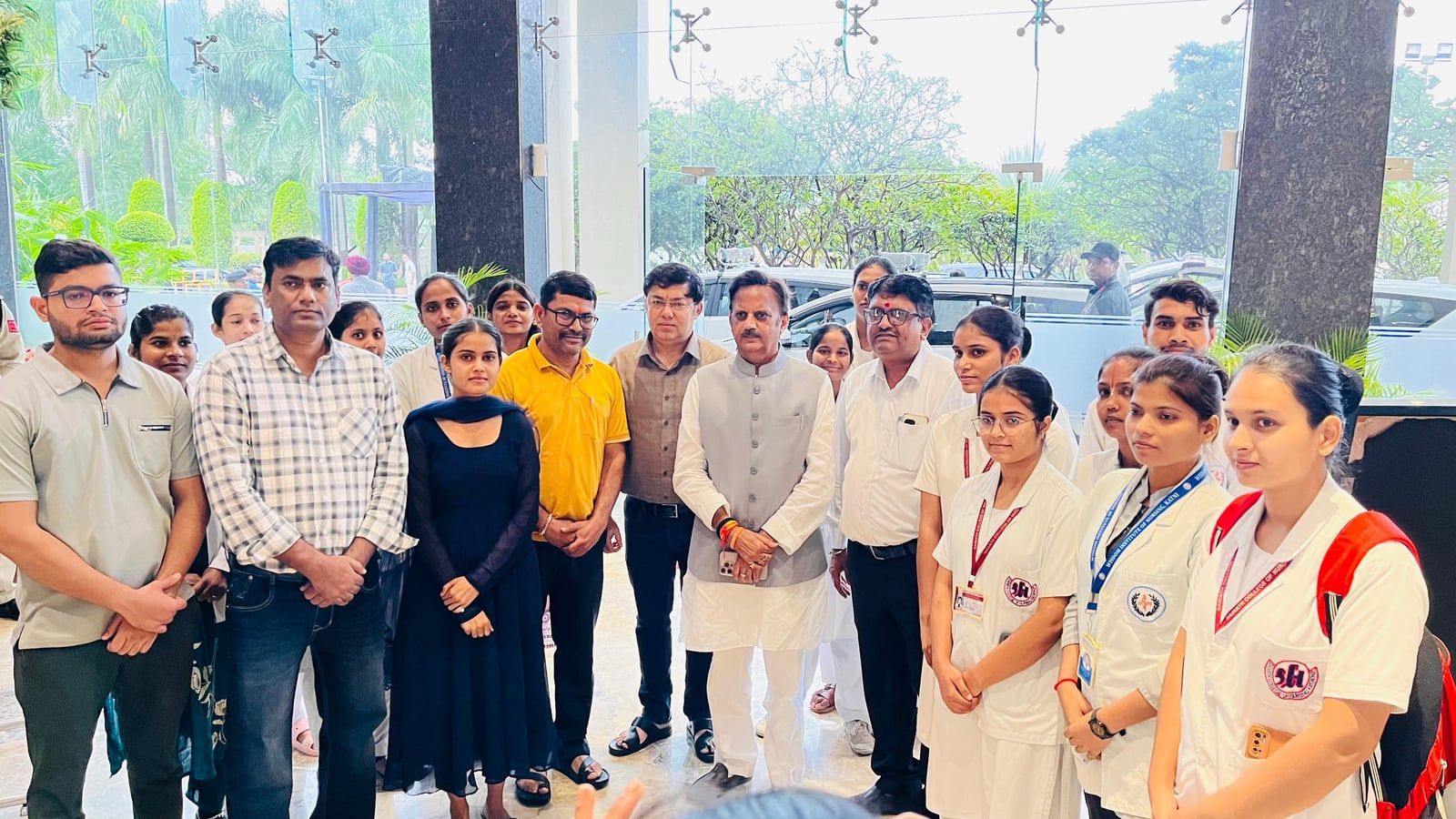 नर्सिंग विद्यार्थियों ने परीक्षा परिणाम जारी होने पर उप मुख्यमंत्री श्री शुक्ल का जताया आभार