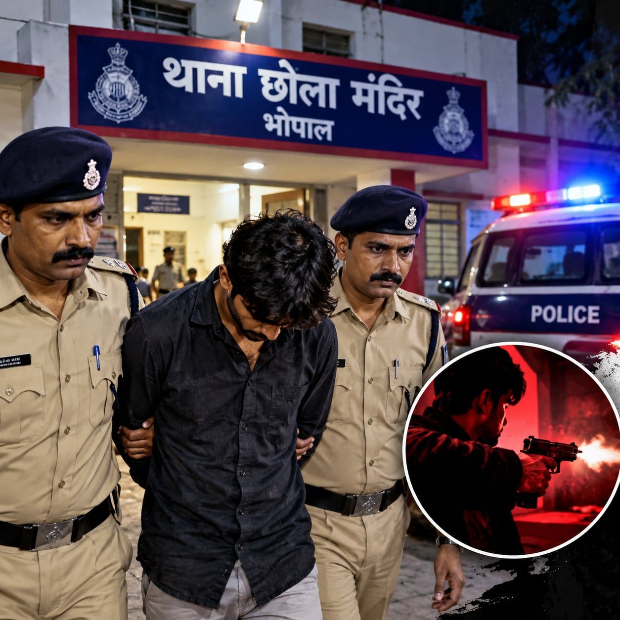 3 हजार के इनामी अर्सलान को छोला मंदिर पुलिस ने रायसेन से किया गिरफ्तार, 7 महीने से था फरार