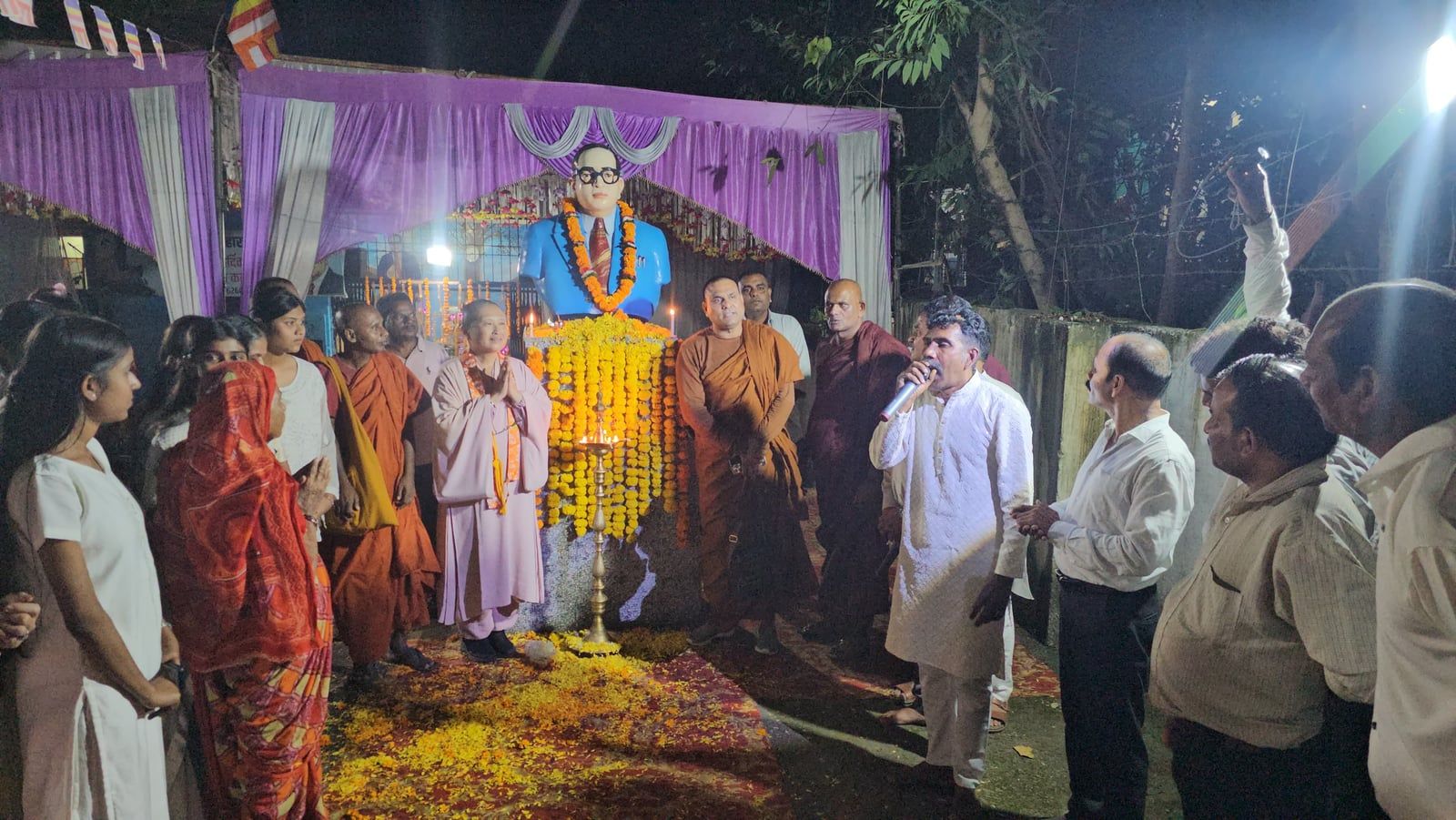 जापान से आए बौद्ध अतिथियों का भोपाल में भव्य स्वागत