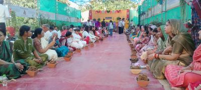 मानव कल्याण और विश्व कल्याण का सरल माध्यम है अग्निहोत्र यज्ञ: माधवाश्रम भोपाल