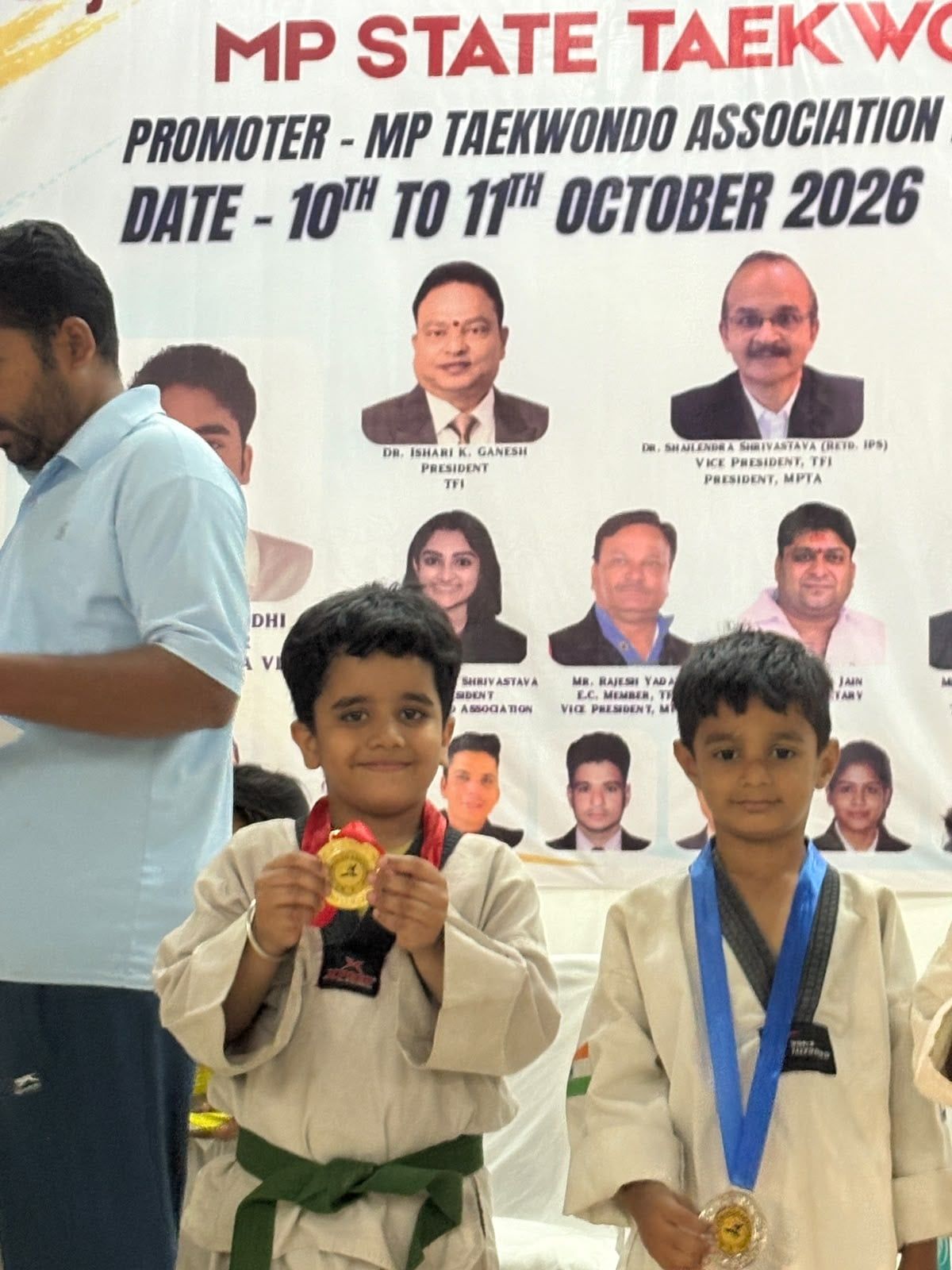 भोपाल के अथर्व अग्रवाल ने स्टेट लेवल ताइक्वांडो चैंपियनशिप में जीता गोल्ड मेडल